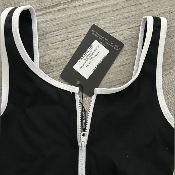 Black one piece swim - Picture 7 of 7